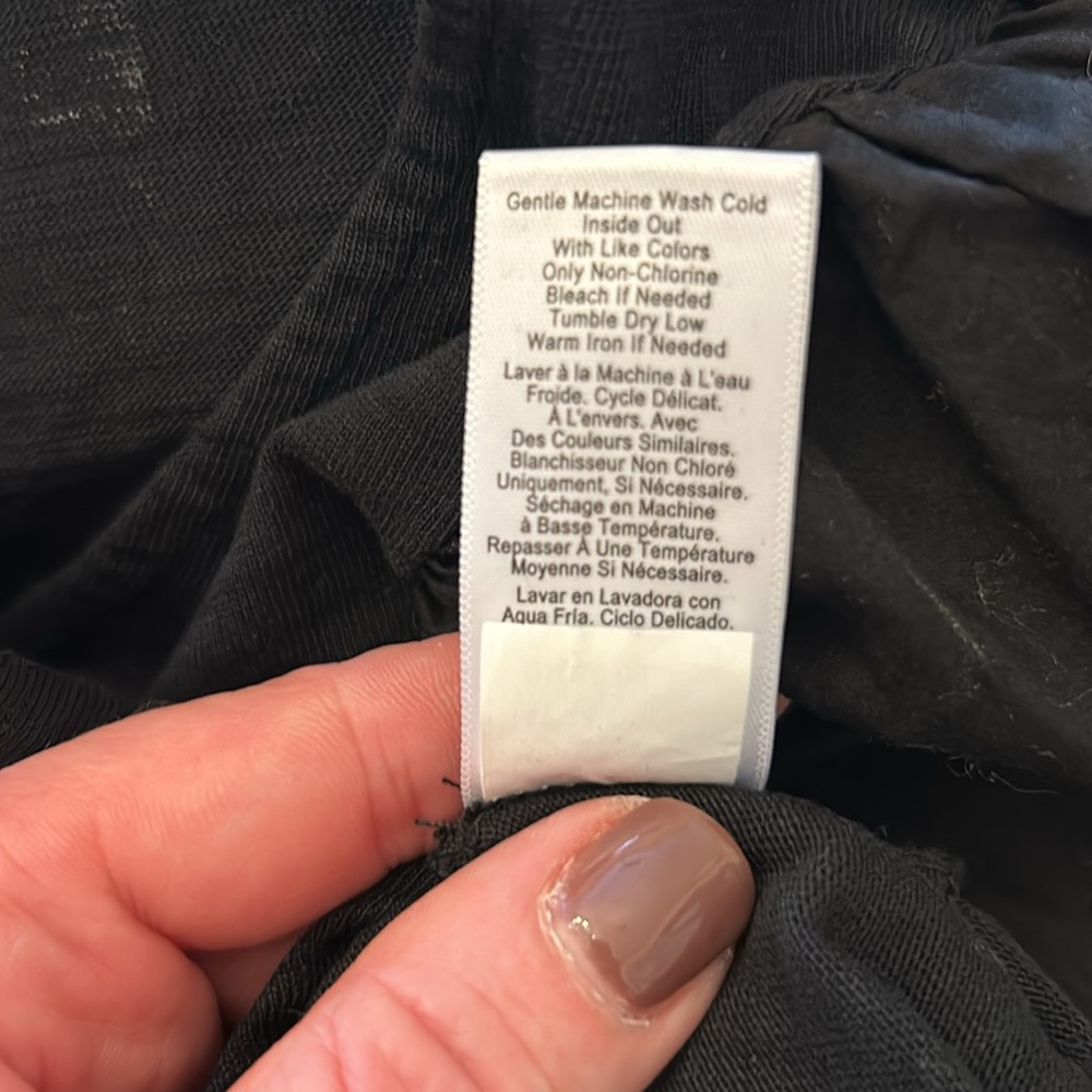 Nation LTD Black Short Sleeve Top - Picture 10 of 10